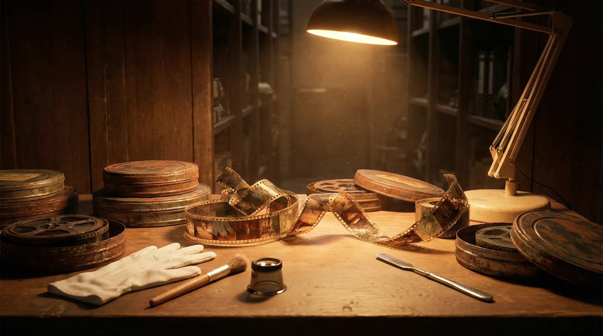 胶片时光机 待修复胶片 - 春江花月夜